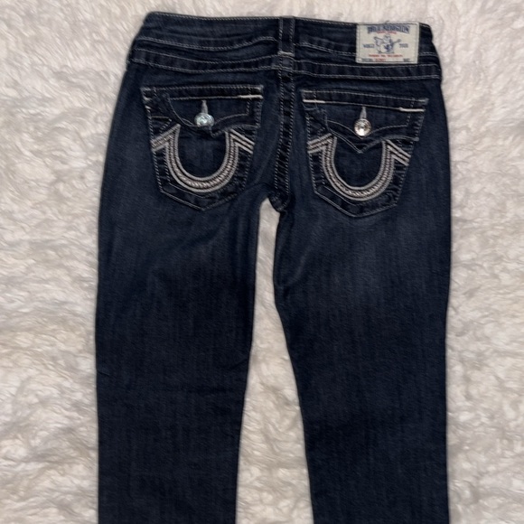 True Religion Low-Rise Skinny Jeans, Size 27 - Picture 5 of 16